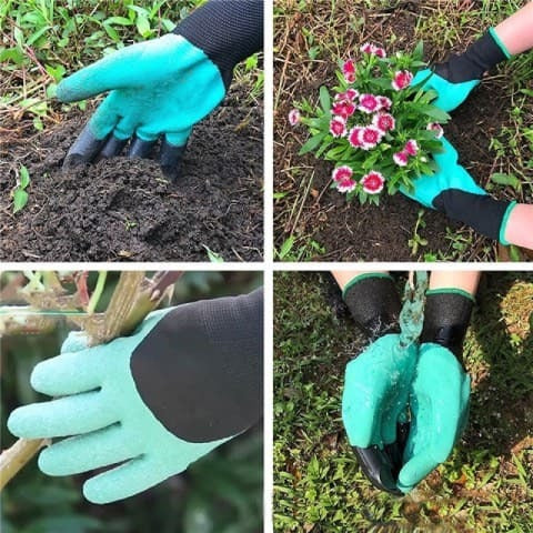 Guantes De Jardín Con Garras